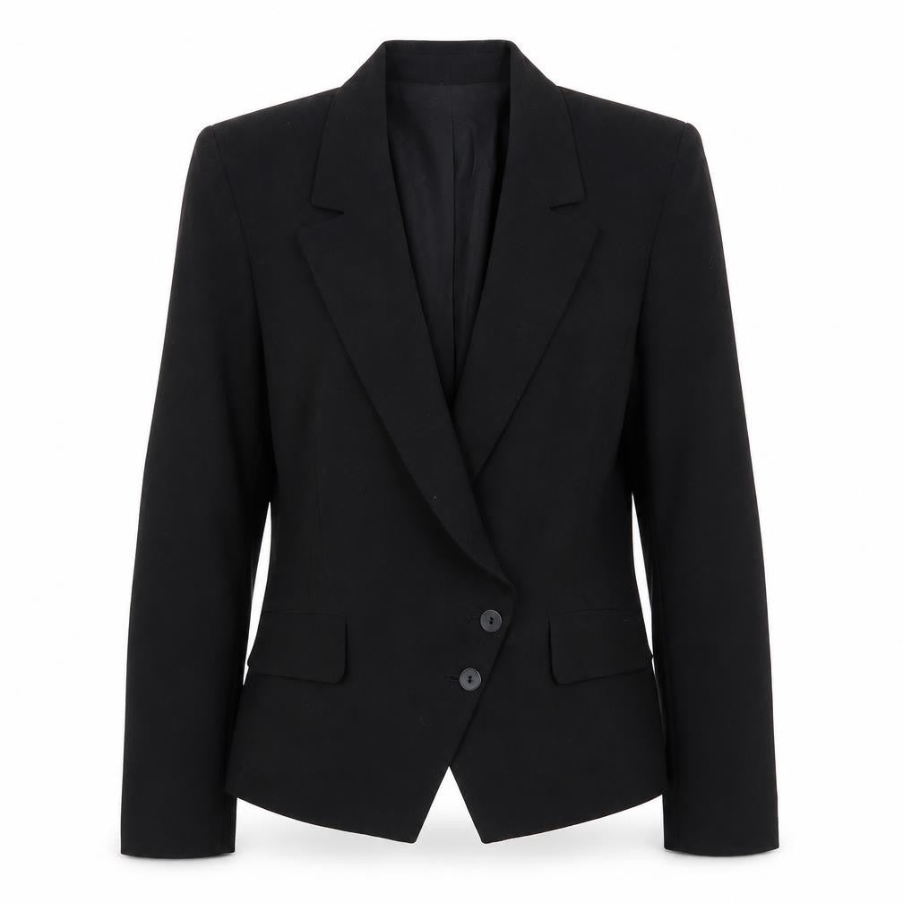 Womens UK Size 12 Jacques Vert Regular Black Suit Jacket
