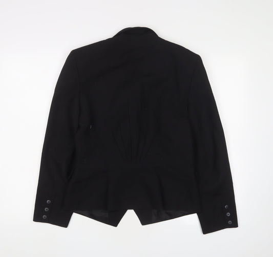Jacques Vert Women's Black Blazer Size 12 Classic