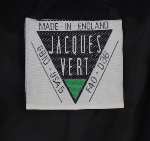 Jacques Vert Women's Black Blazer Size 12 Classic