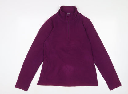 Womens UK Size M Mountain Warehouse Purple Pullover Sweatshirt