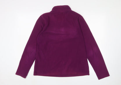 Womens UK Size M Mountain Warehouse Purple Pullover Sweatshirt