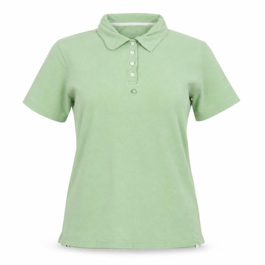 Wayside Women’s Green Polo Shirt, Size L, Casual