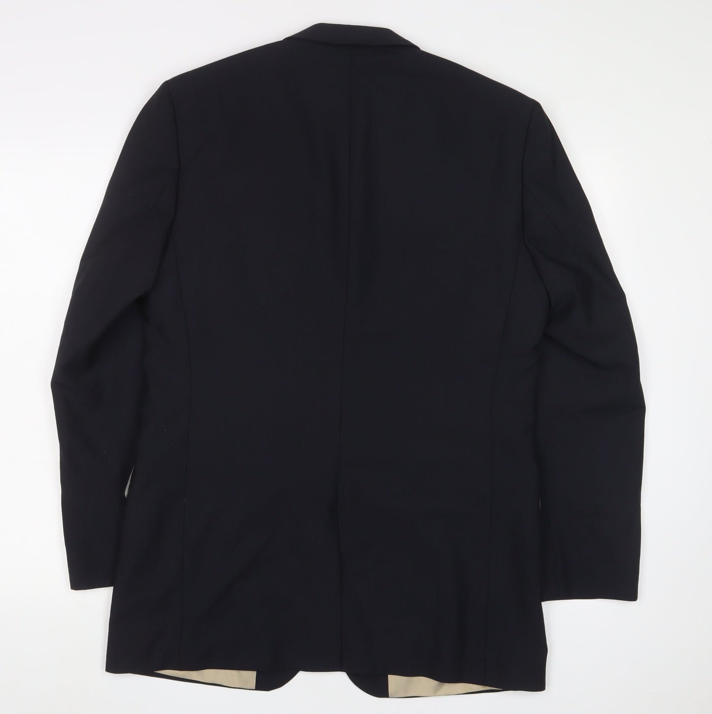 Mens UK Size 38 Karl Jackson Regular Black Suit Jacket