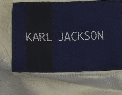 Mens UK Size 38 Karl Jackson Regular Black Suit Jacket