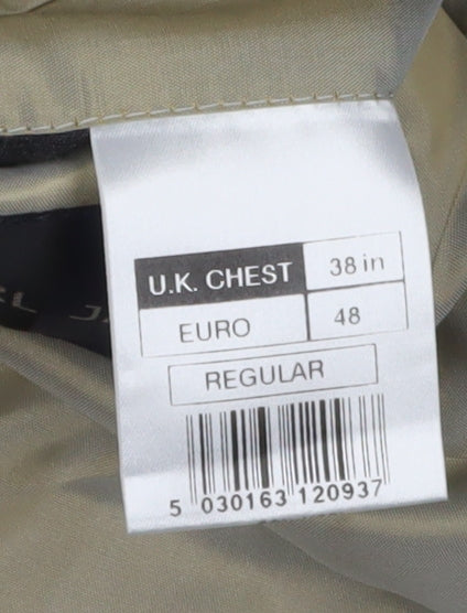 Mens UK Size 38 Karl Jackson Regular Black Suit Jacket