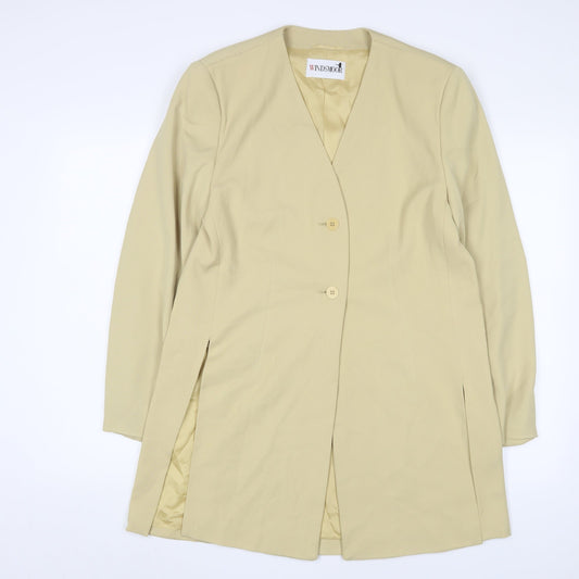 Windsmoor Women Beige Suit Jacket Size 12