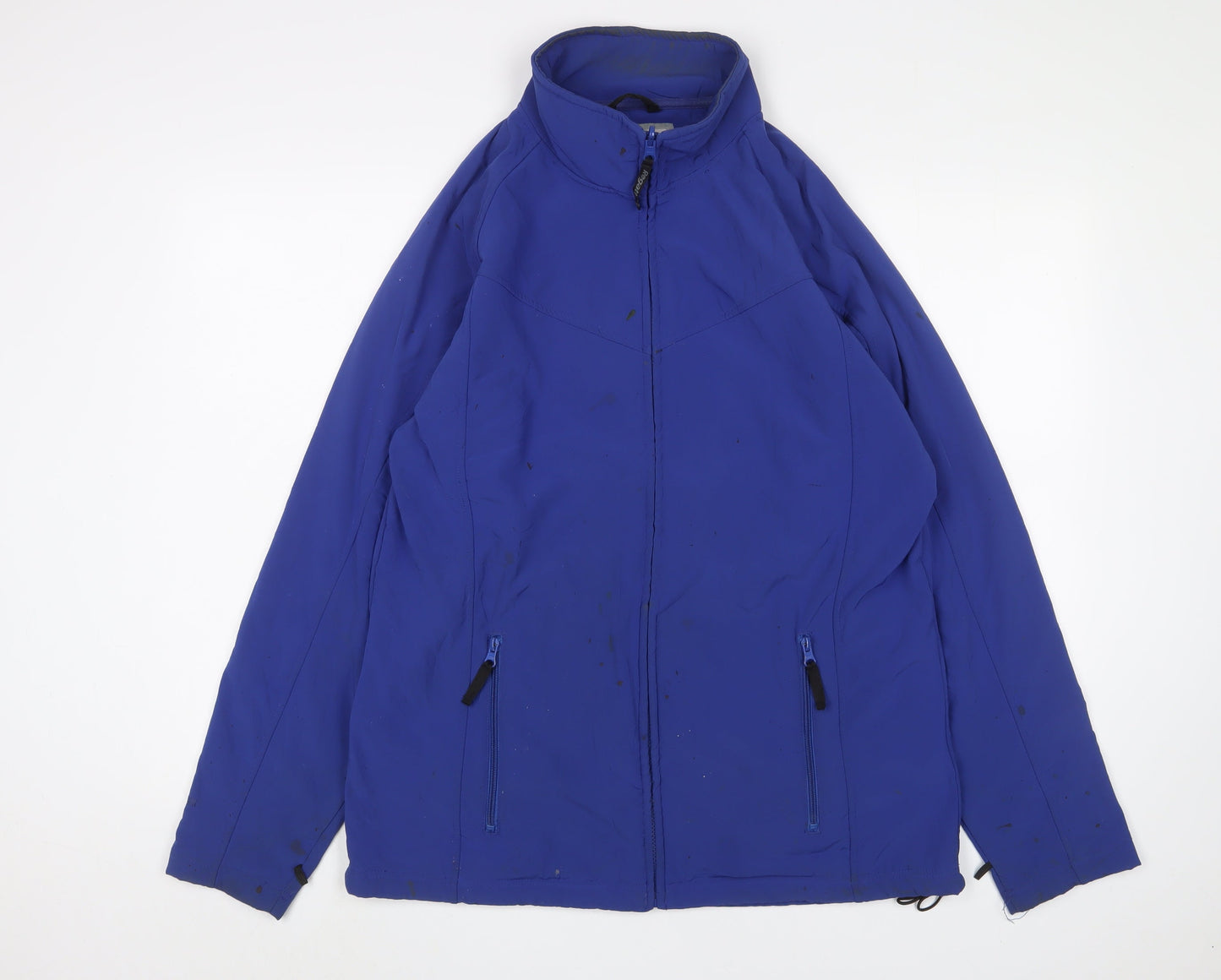 Mens UK Size L Regatta Blue Soft Shell