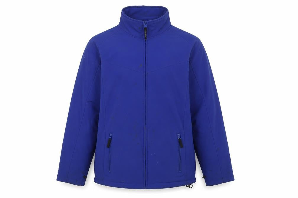 Mens UK Size L Regatta Blue Soft Shell