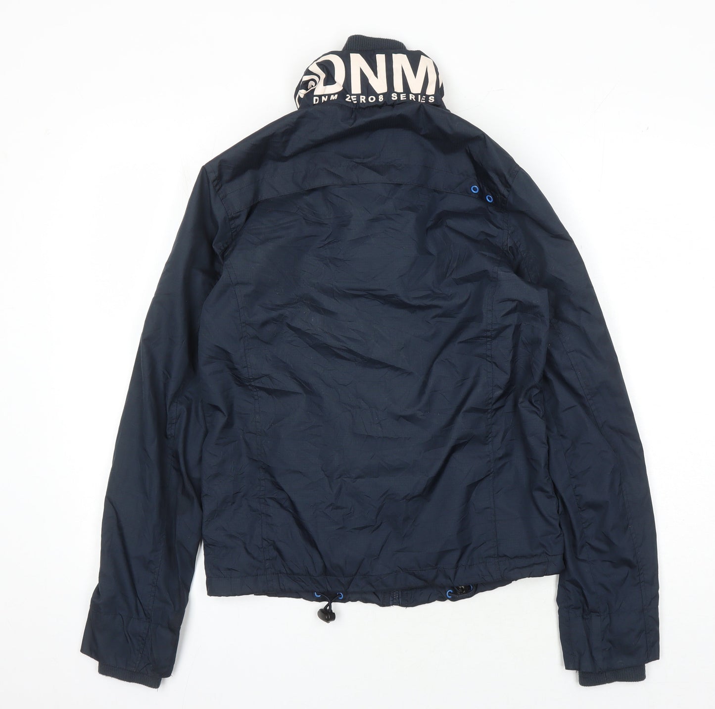 Centered Women's Blue Bomber Jacket XS Casual Zip Pockets
