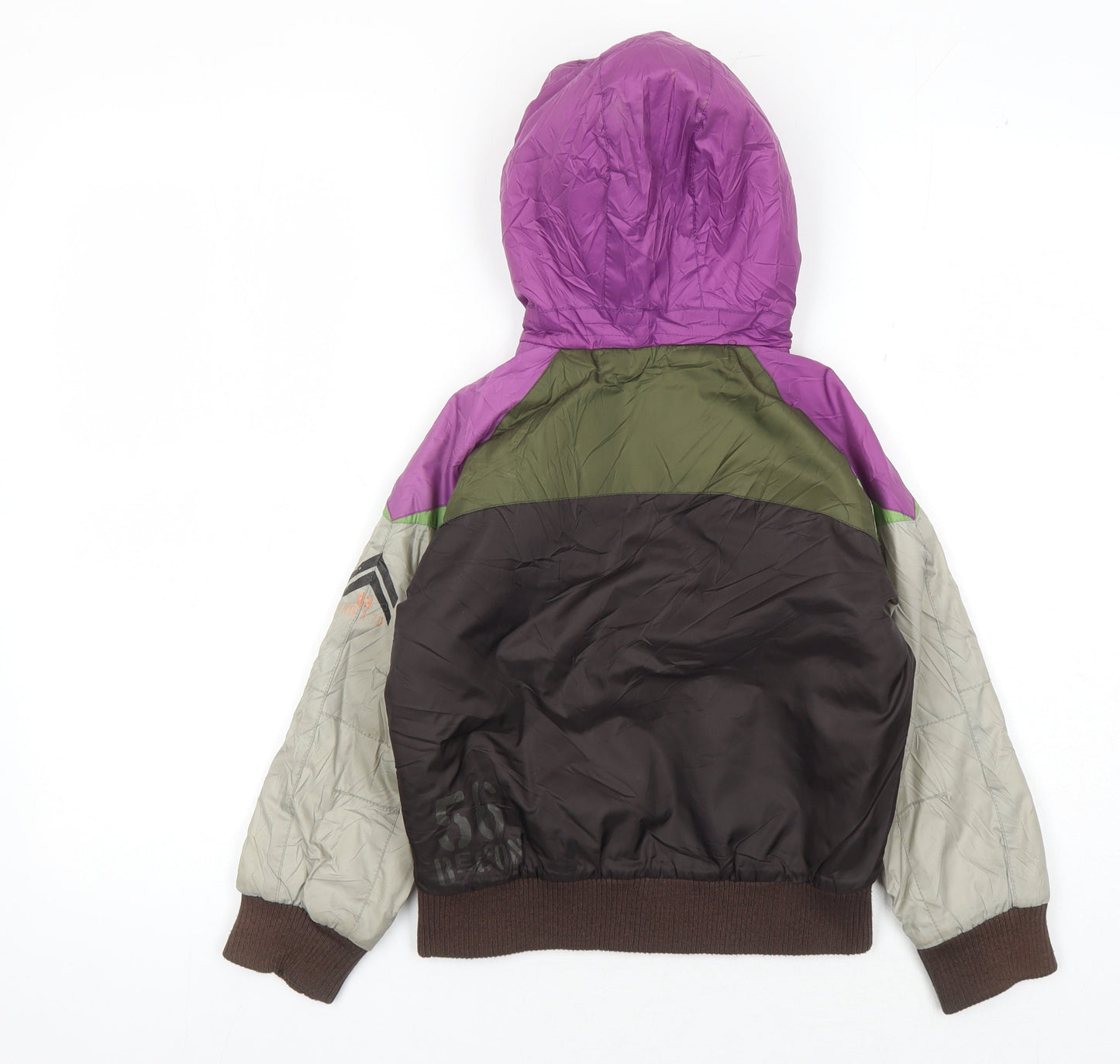 Next Girls Multicoloured Bomber Jacket 6 Years