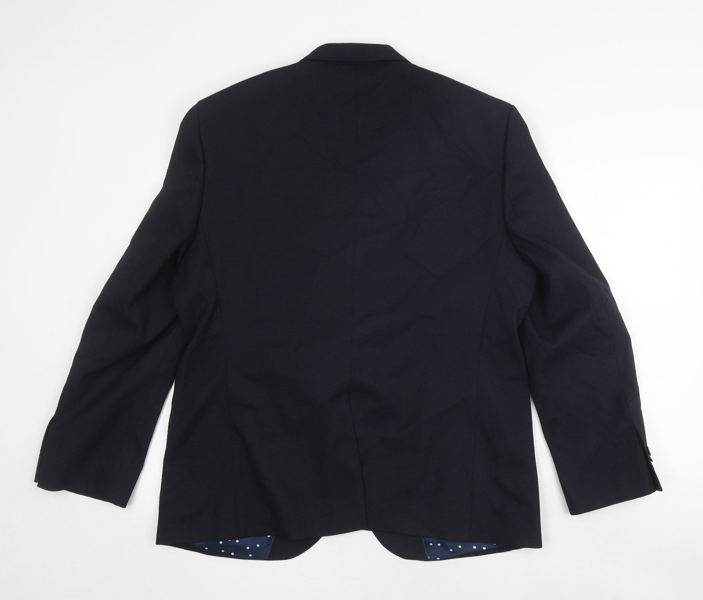 Mens UK Size 42 Marks and Spencer Regular Blue Suit Jacket