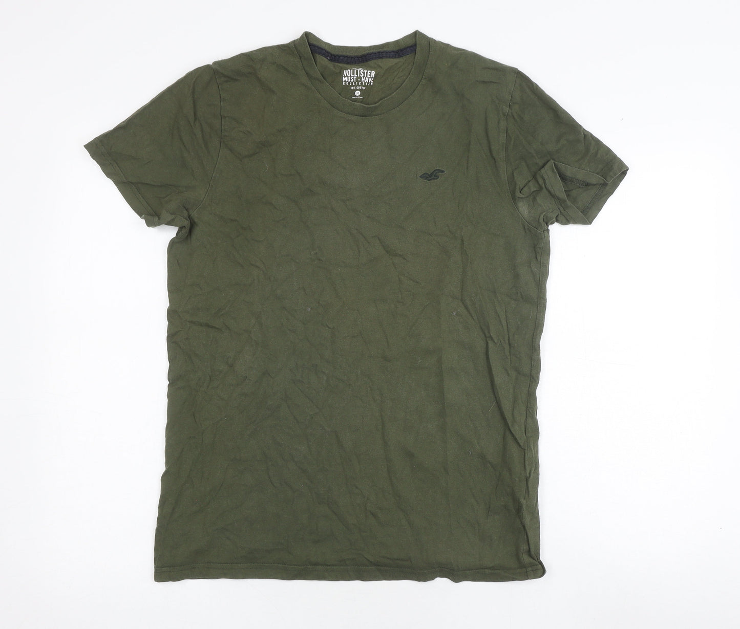 Mens UK Size M Hollister Green  T-Shirt