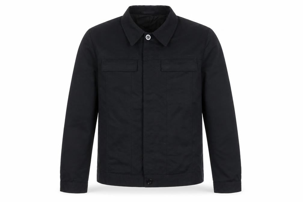 Mens UK Size M Stonebridge Black Basic Jacket