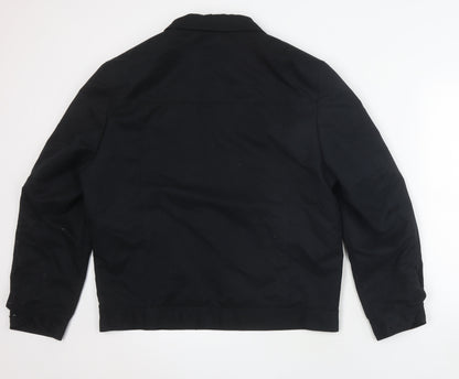 Mens UK Size M Stonebridge Black Basic Jacket