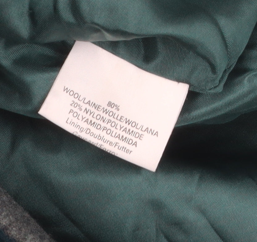 Womens UK Size 14 Lampert Green Overcoat