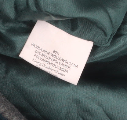 Womens UK Size 14 Lampert Green Overcoat
