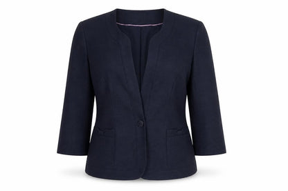 Womens UK Size 10 Eastex Blue Basic Jacket