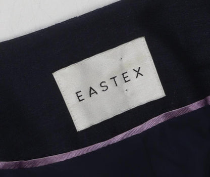 Womens UK Size 10 Eastex Blue Basic Jacket