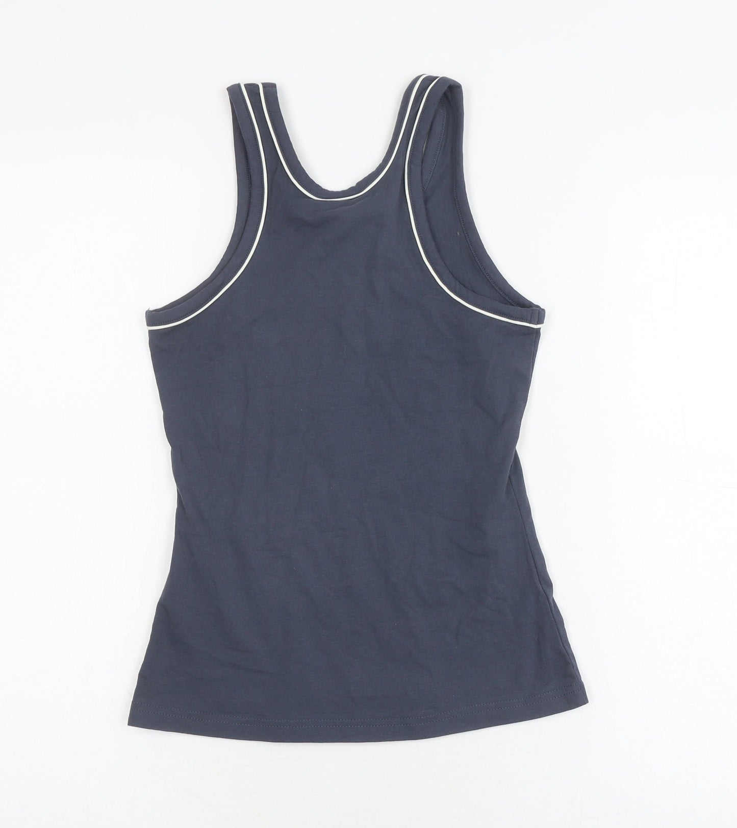 Womens UK Size 8 ellesse Blue Basic Tank