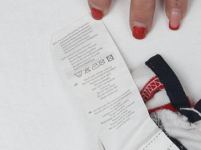 Lonsdale Men's Multicoloured Striped Polo Shirt L