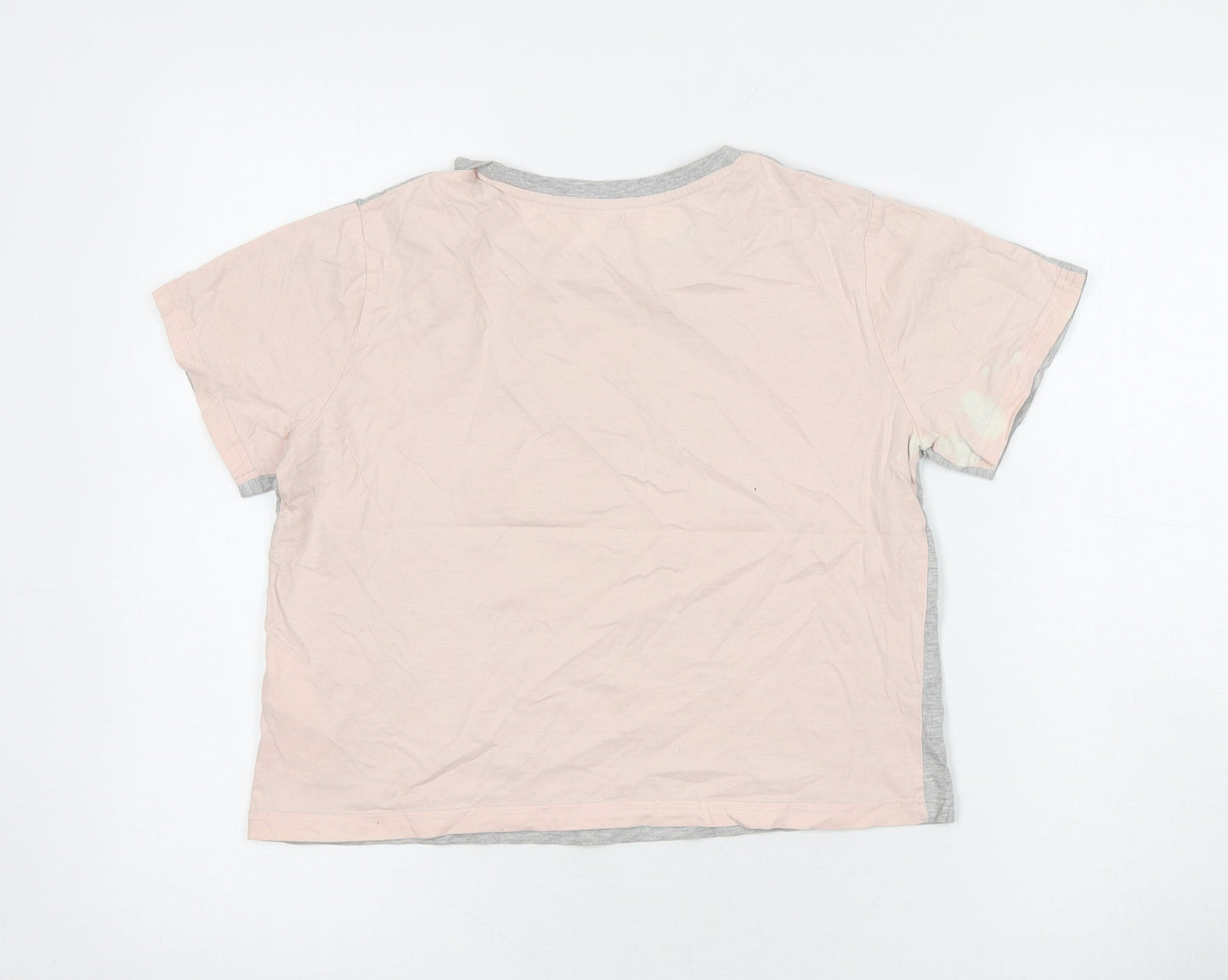 Juicy Couture Girls Grey Graphic T-Shirt, 14-15 Years, Casual Fashion