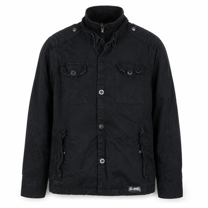 Mens UK Size L River Island Black Basic Jacket