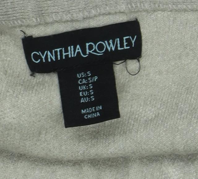 Cynthia Rowley Women's Grey Polka Dot Pullover Jumper - Size S