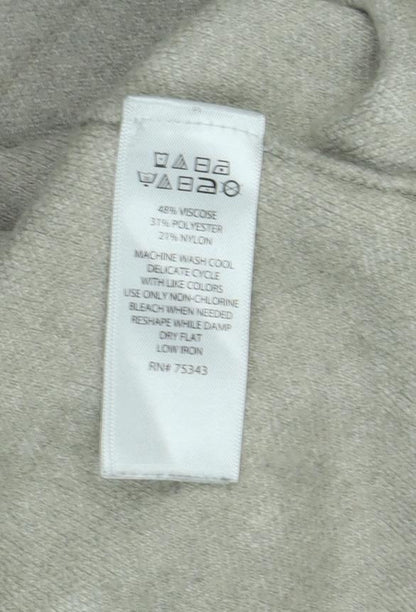 Cynthia Rowley Women's Grey Polka Dot Pullover Jumper - Size S