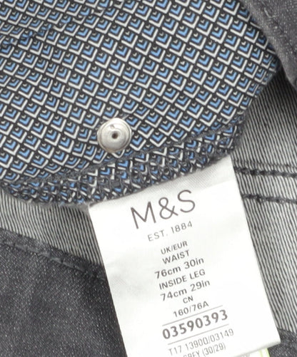 Marks and Spencer Men's Grey Skinny Jeans