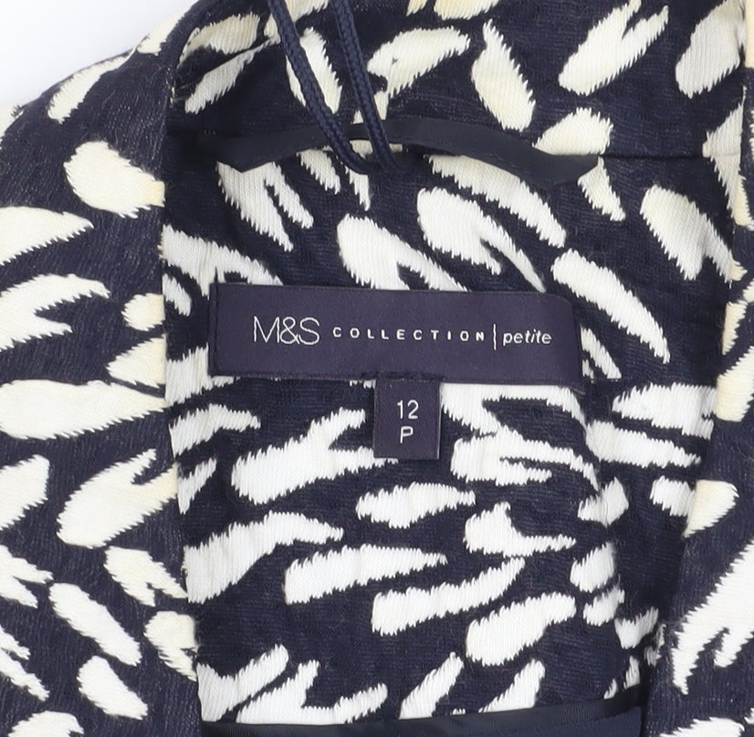Marks and Spencer Women's Floral Blazer, Size 12 Petite