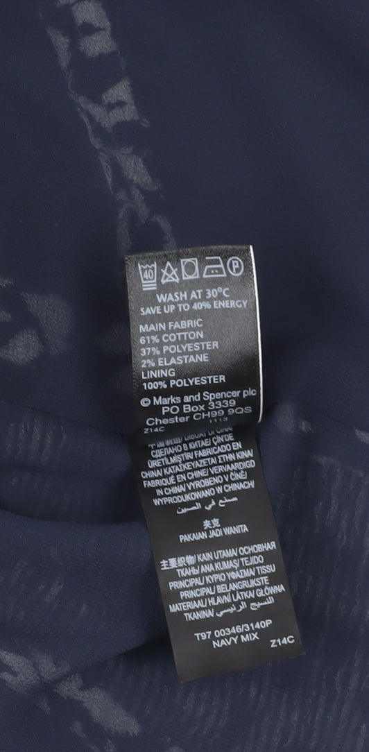 Marks and Spencer Women's Floral Blazer, Size 12 Petite