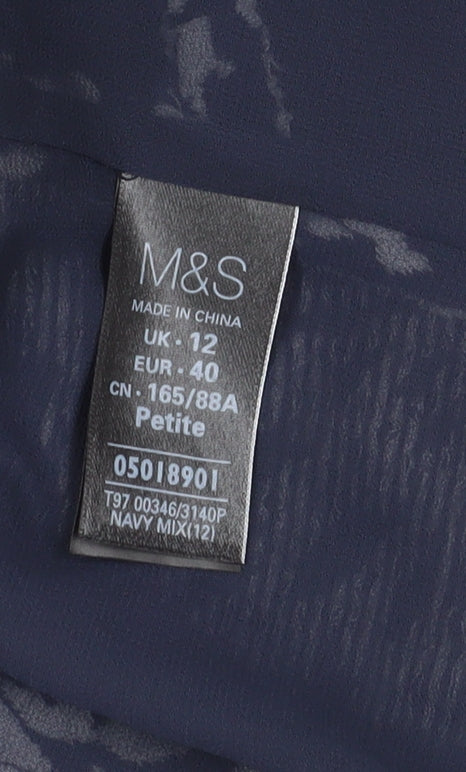 Marks and Spencer Women's Floral Blazer, Size 12 Petite