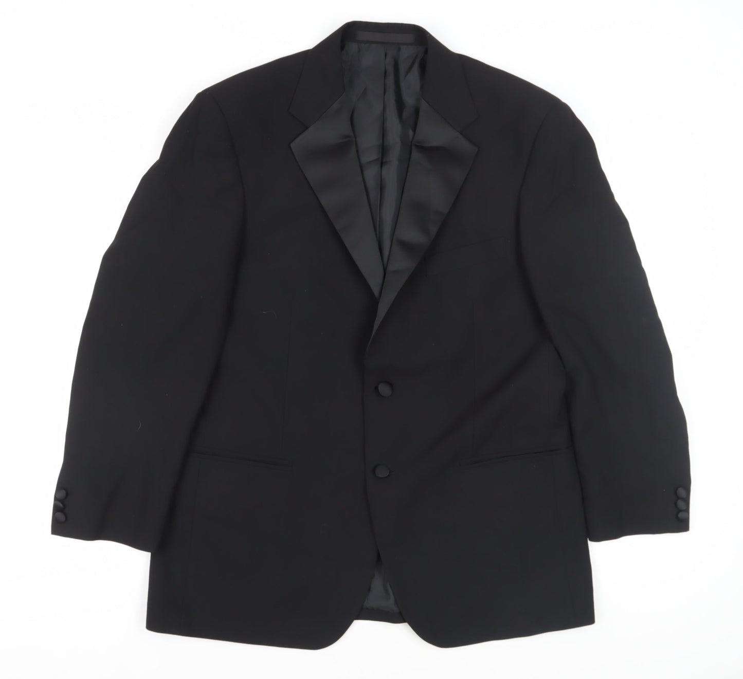 Mens UK Size 40 Marks and Spencer Regular Black Suit Jacket