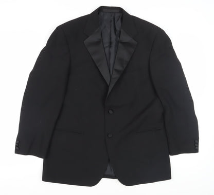 Mens UK Size 40 Marks and Spencer Regular Black Suit Jacket