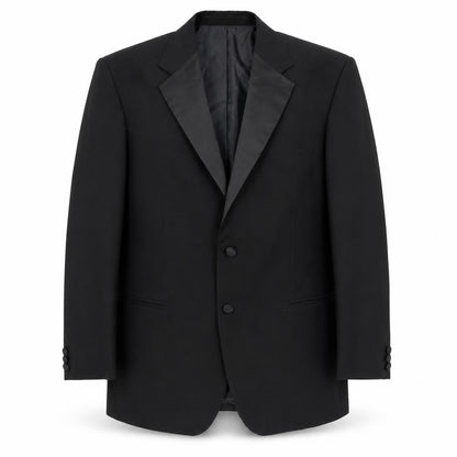 Mens UK Size 40 Marks and Spencer Regular Black Suit Jacket