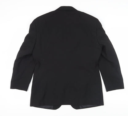 Mens UK Size 40 Marks and Spencer Regular Black Suit Jacket