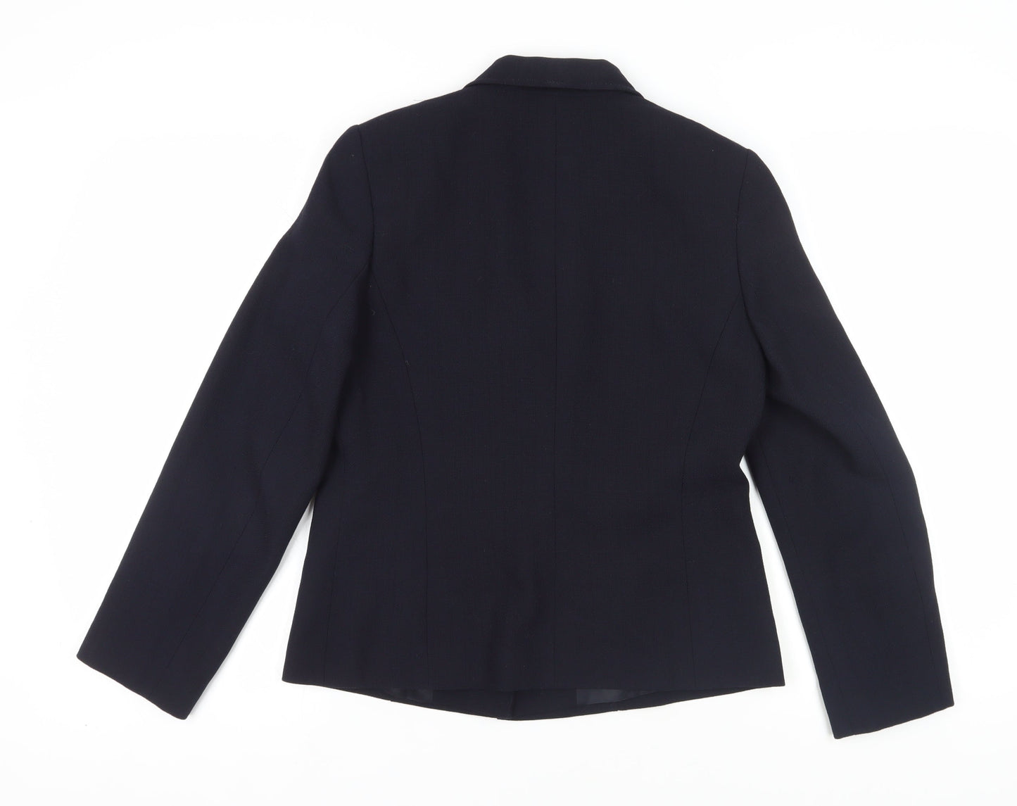 Womens UK Size 10 Alexon Regular Black Blazer