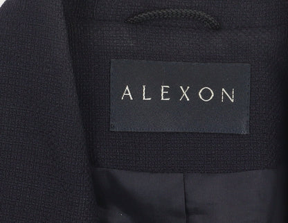 Womens UK Size 10 Alexon Regular Black Blazer