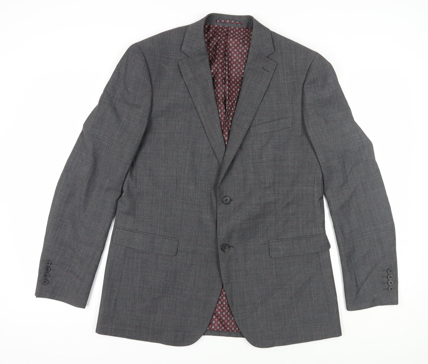Mens UK Size 42 Skopes Regular Grey Suit Jacket