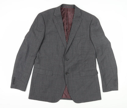 Mens UK Size 42 Skopes Regular Grey Suit Jacket