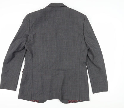 Mens UK Size 42 Skopes Regular Grey Suit Jacket