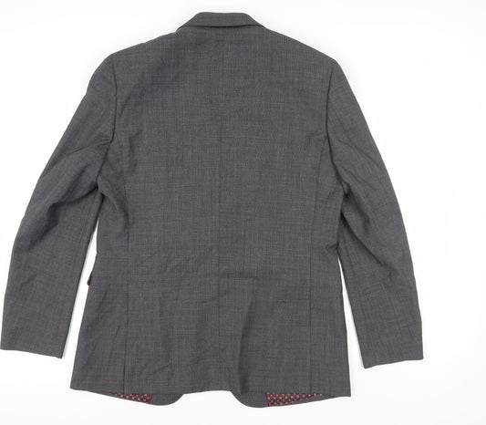 Mens UK Size 42 Skopes Regular Grey Suit Jacket