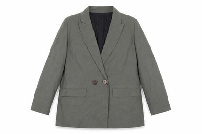 Womens UK Size 14 Zara Regular Green Blazer