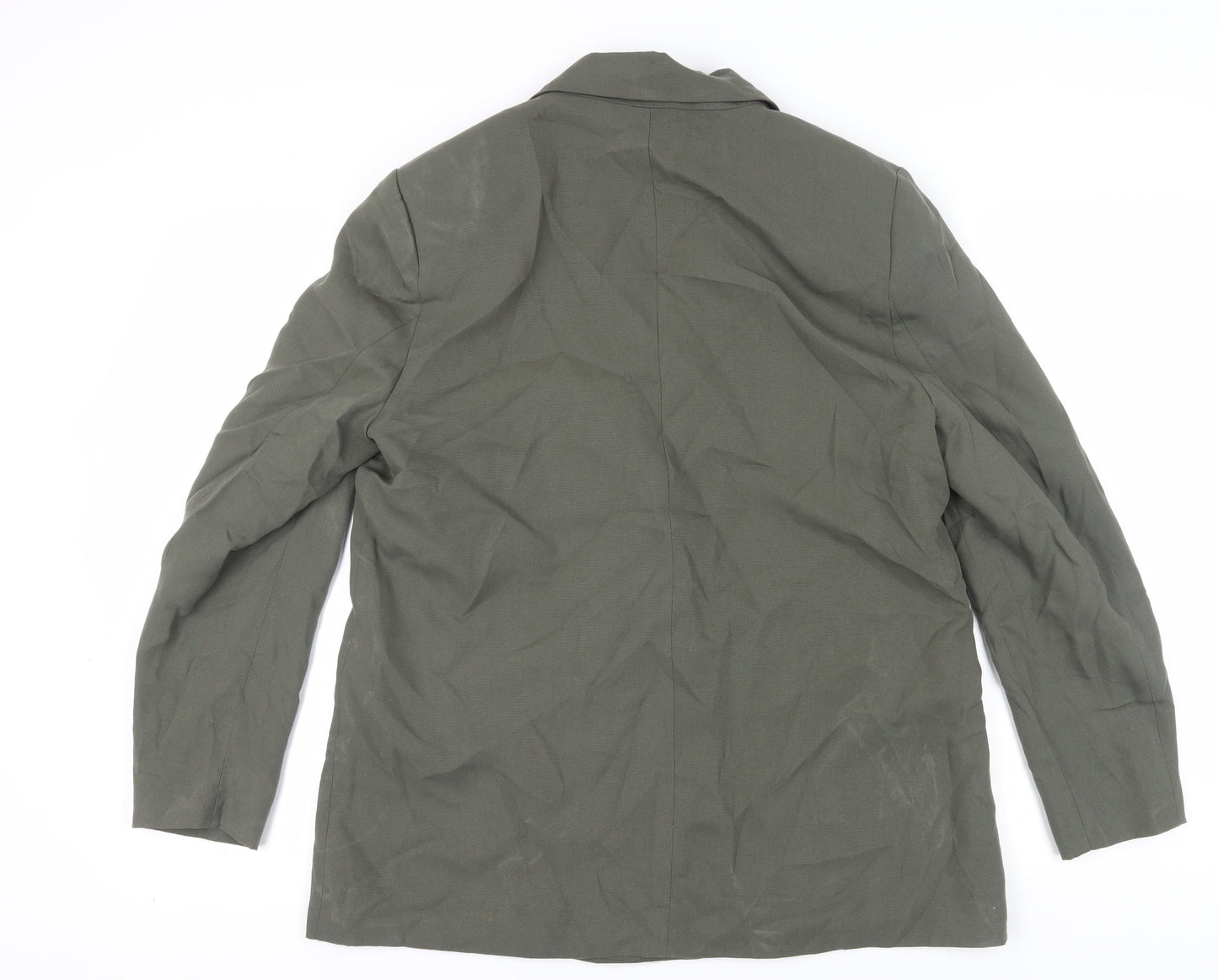 Zara Women's Green Blazer Size 14