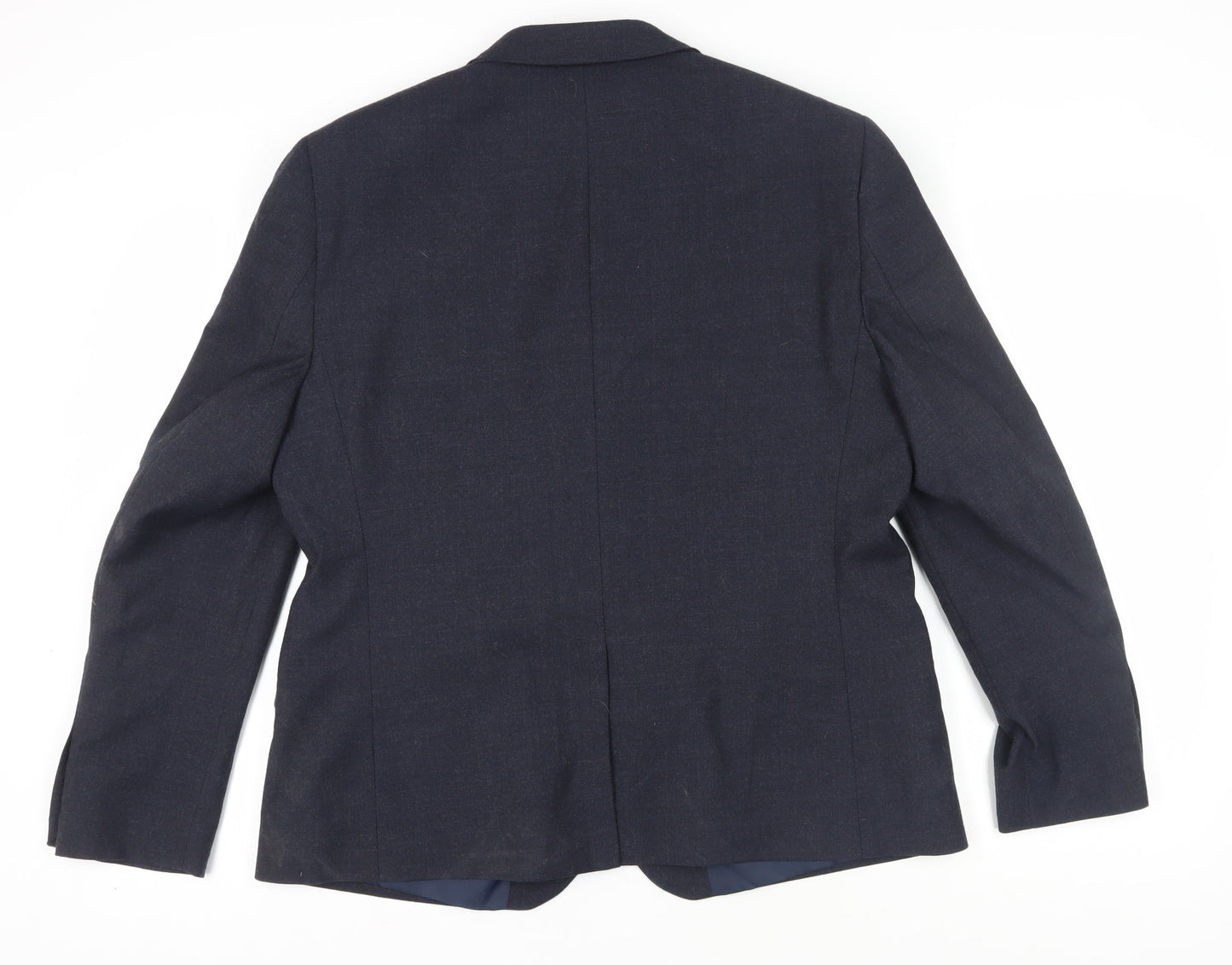 Mens UK Size 44 Marks and Spencer Regular Blue Suit Jacket