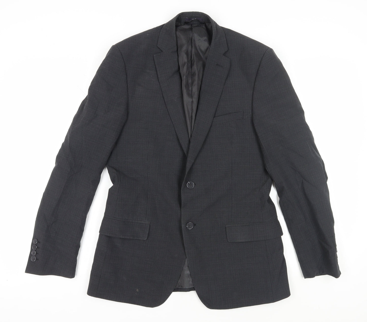 Mens UK Size 38 Marks and Spencer Regular Grey Suit Jacket