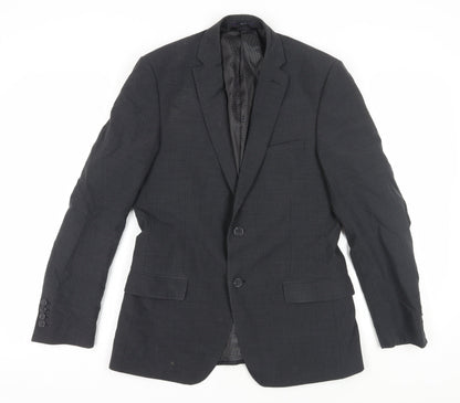 Mens UK Size 38 Marks and Spencer Regular Grey Suit Jacket