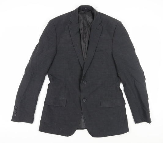 Mens UK Size 38 Marks and Spencer Regular Grey Suit Jacket