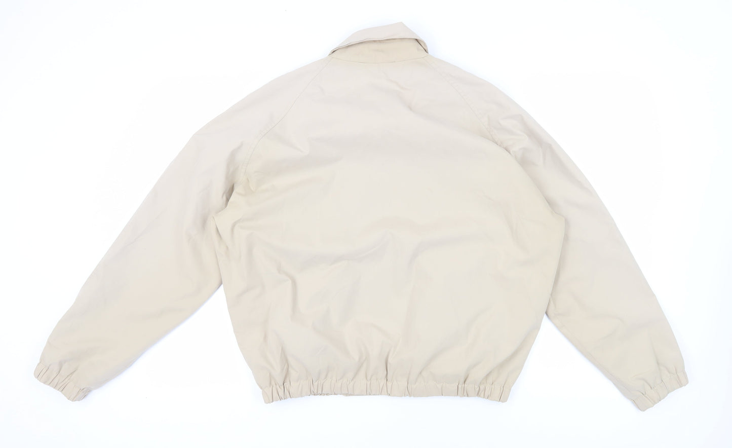 Mens UK Size L NEXT Beige Biker Coat