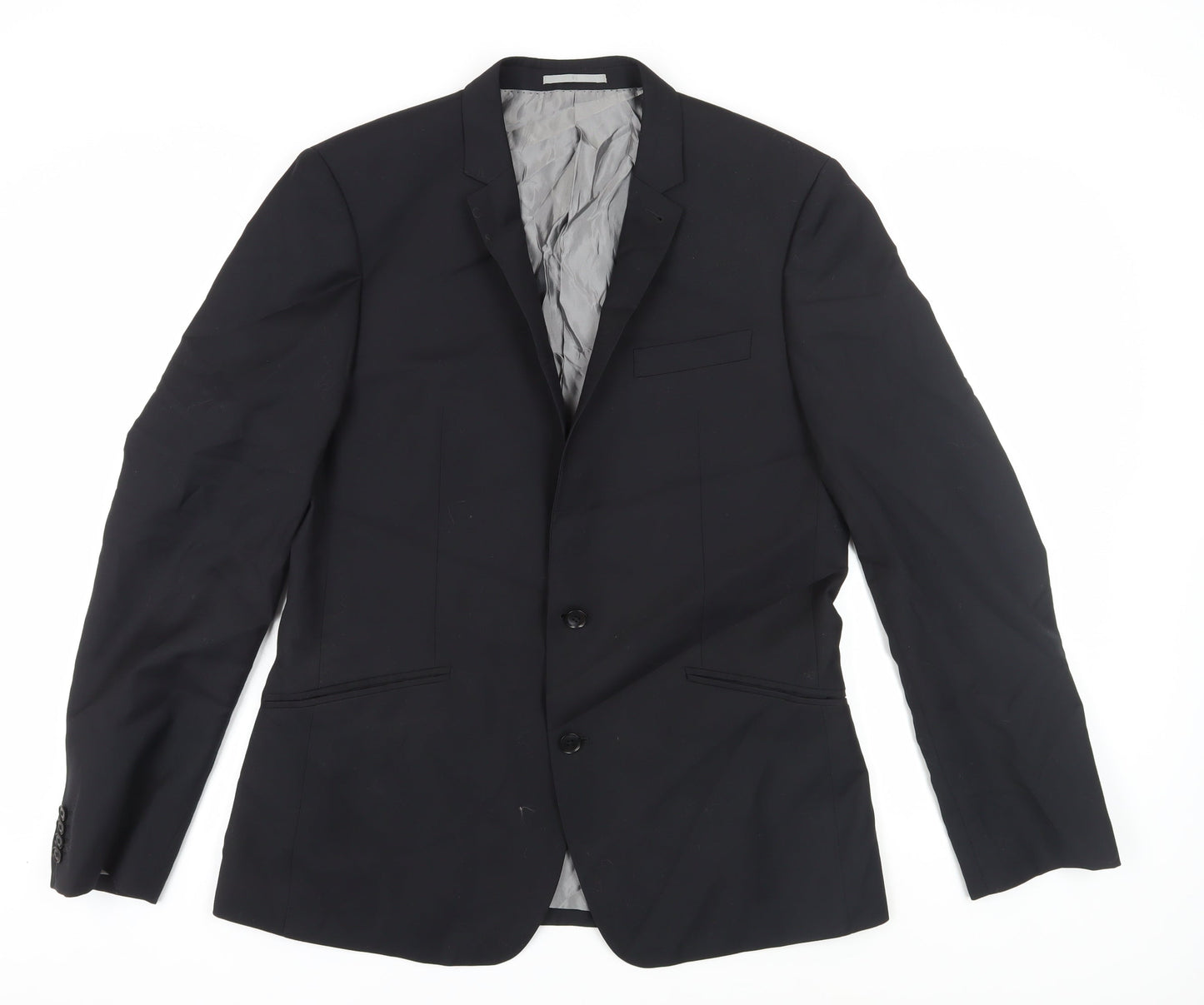 Mens UK Size 42 NEXT Regular Black Suit Jacket